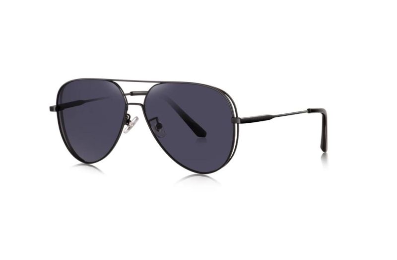 2020 Ready Made Trendy Pilot Metal Sunglasses