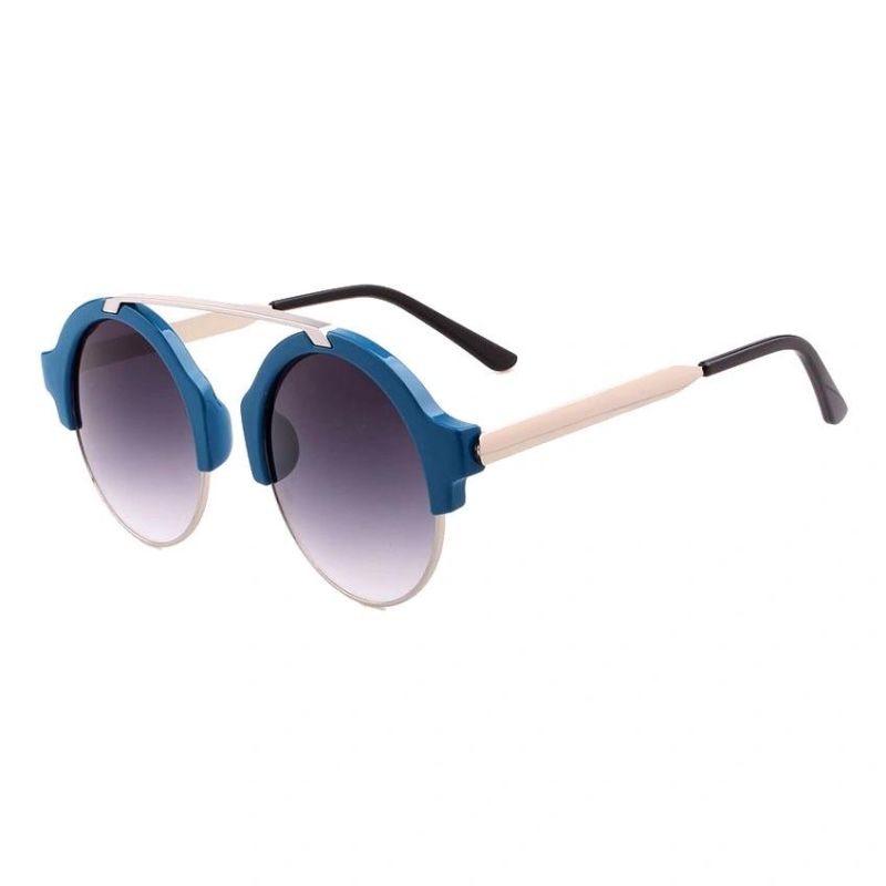 2018 Hot Selling Round Lens Sunglasses with Metal