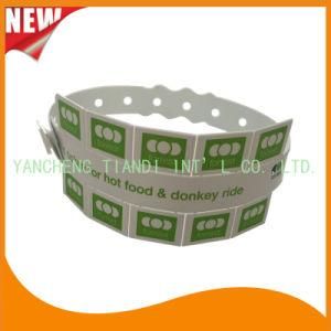 Entertainment 10 Tab Vinyl Plastic Wristbands ID Bracelet (E6070-10-8)