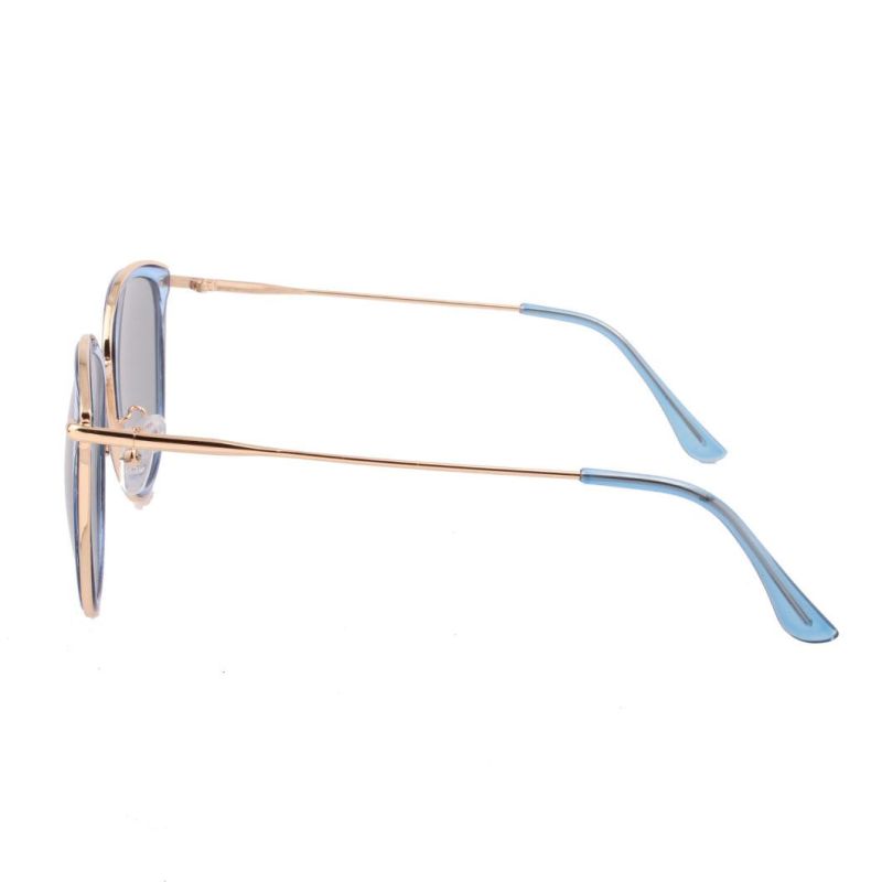 2018 Hot Selling Colorful Classical Sunglasses with Metal Combined