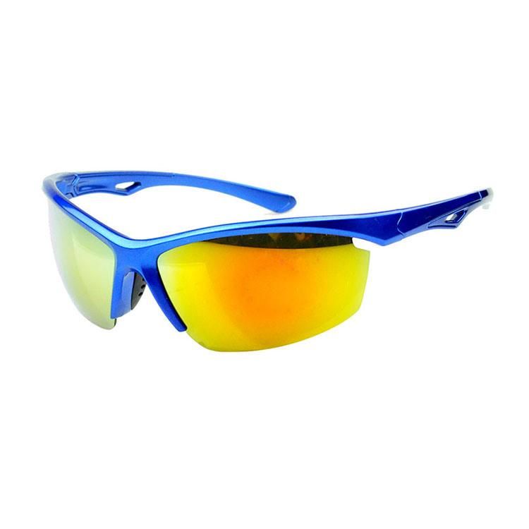 Lightweight Half Frame Sport Sunglasses for Men