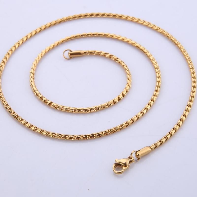 Fashion Jewelry S Chain Necklace for Gift Decoration Design