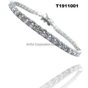 Hip Hop Jewelry Single Style Tennis Bracelets