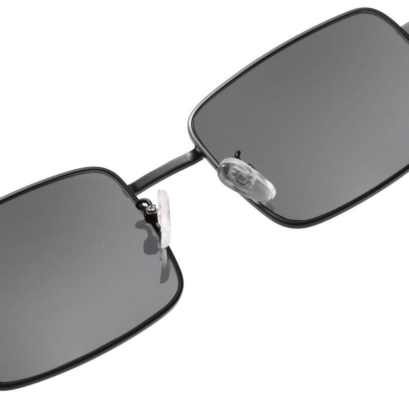 2020 Low MOQ Square Tiny Vintage Metal Fashion Sunglasses