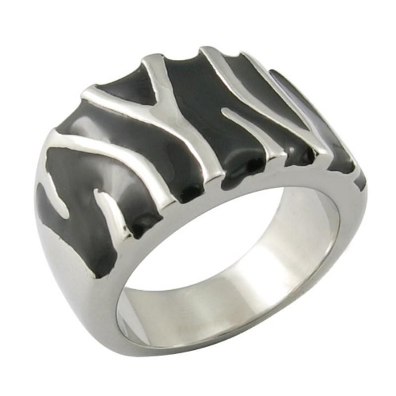 Women Gift Stainless Steel Jewellery Enamel Ring Women Gift