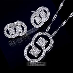 Fashion Micro Pave Setting Silver Jewelry