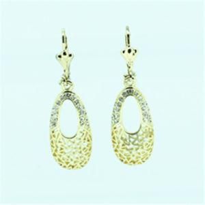 Newest Fashion Austria Crystal Oval Shaped Earrings (A05873E1W/14*26)