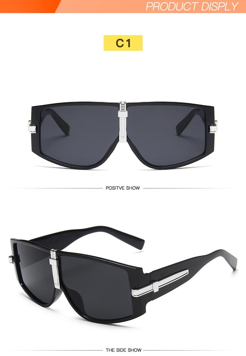 Sunglasses Trend Big Frame European and American Ins Exaggerated Funny Glasses Men and Women The Same Sunglasses