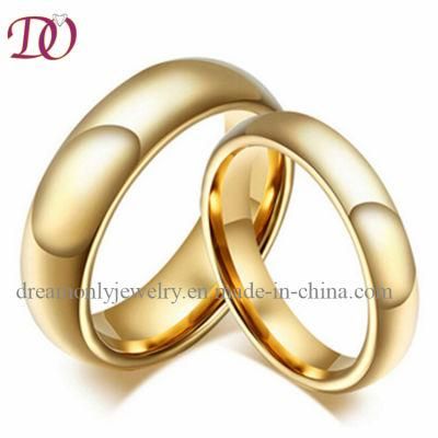 Gold Wedding Band Ring Showcase Engagement Wedding Ring Jewelry