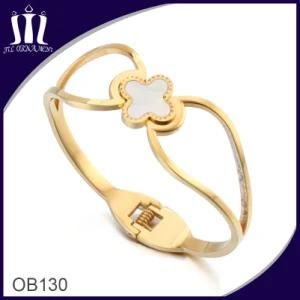 Streamline Design Four Leaf Clover Set Bracelet Ob130
