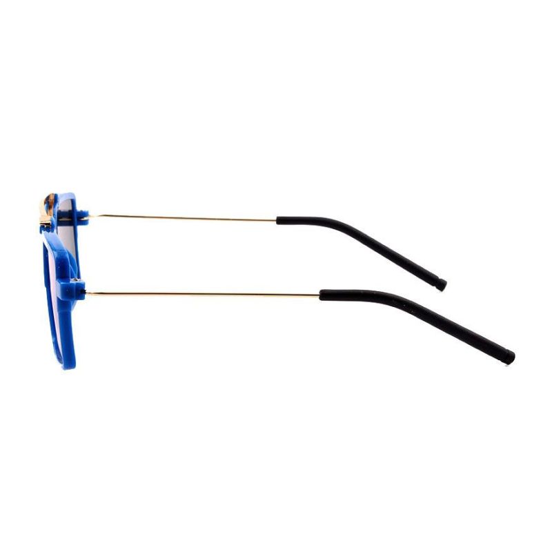 Sunglasses Blue Plastic Square Fashion Sunglasses