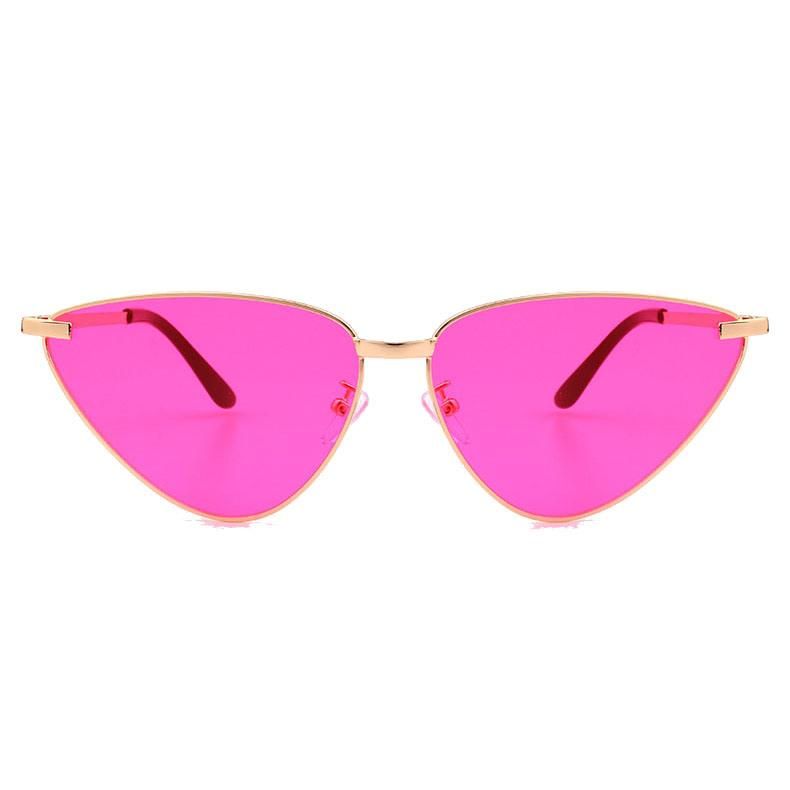 2018 Adorable Cat Eye Metal Sunglasses