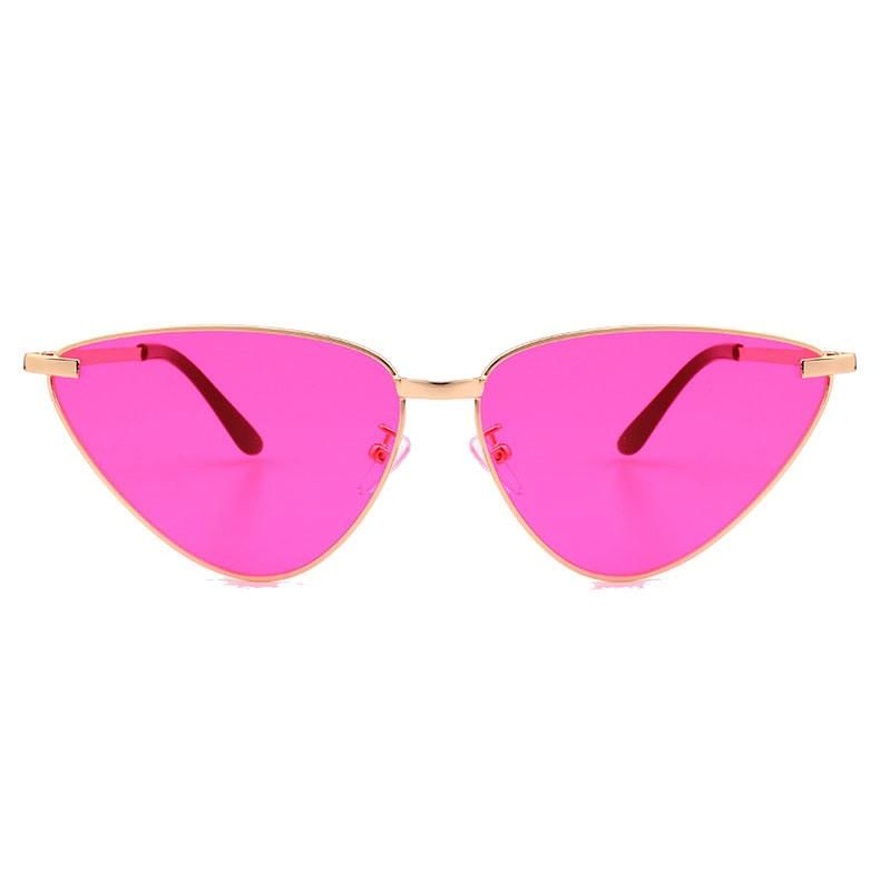 2018 Adorable Cat Eye Metal Sunglasses