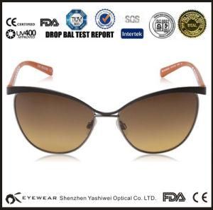 Women Fashionable Acetate Cat Eye UV400 China Sunglasses Factory