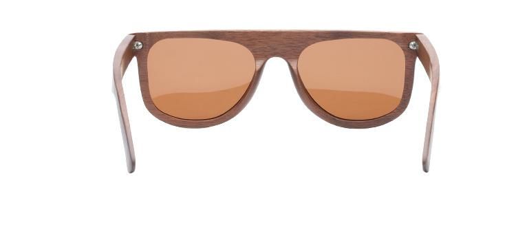 Fashionable Branding Products Women Girls Wooden Sunglasses