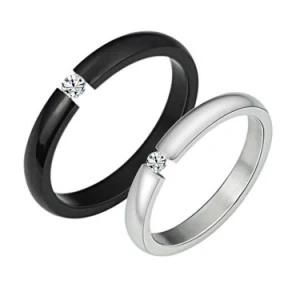 Fashion Accessory Stainless Steel Wedding Ring Jewelry