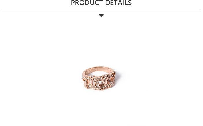 Wholesale Fashion Jewelry Round Gold Ring