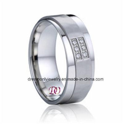 Hammered Ring Steel Ring for Men and Women