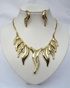 New Gold Plating Necklace Set (XPK-JS-057)