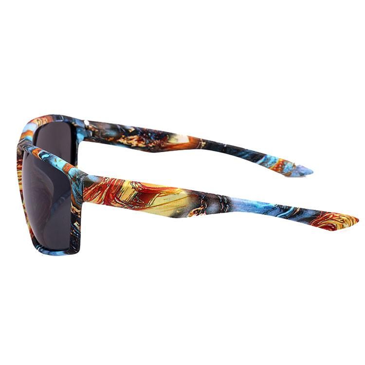 Colored Sports Sunglass with Paper Tranfer