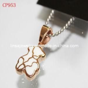 Popular Cute Bear Shaped 316 Stainless Steel Pendant Jewelry (CP953)