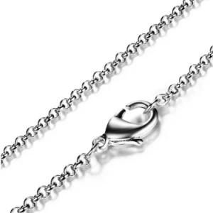 Hot Selling Fashion Costume Jewelry 925 Silver Link Chain