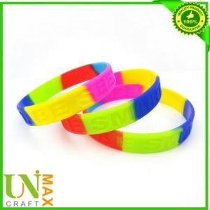 Colorful Rubber Silicone Wristband
