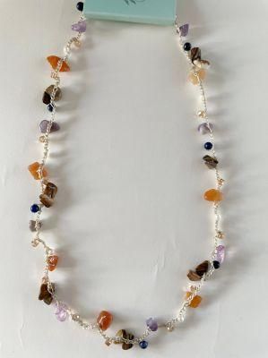 Fashion Latest Necklace Chaining Whith Jadestone 31~35+4cm