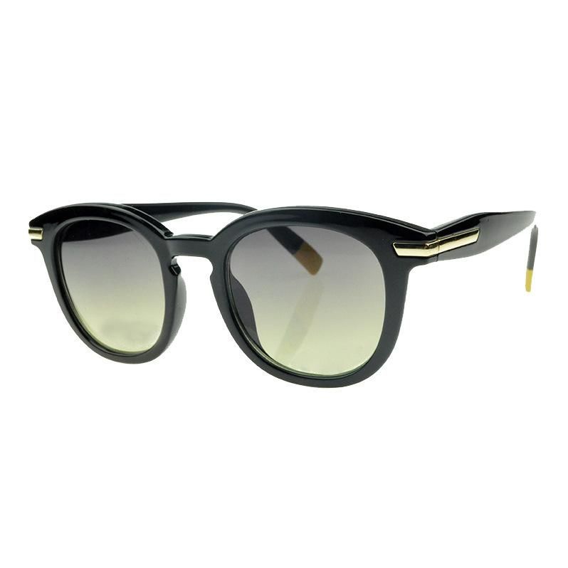 2018 Round Shape Fashion Sunglasses with Black