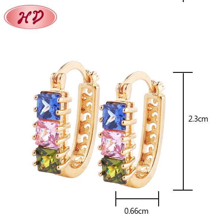 2020 New Model Latest Simple Gold Earring Designs for Women