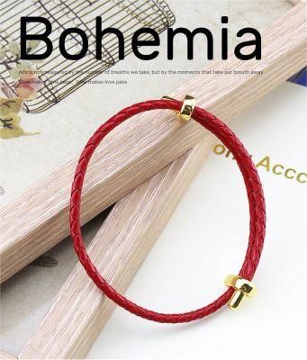 Bohemia Style Ethnic Trend Red Custom Bracelet