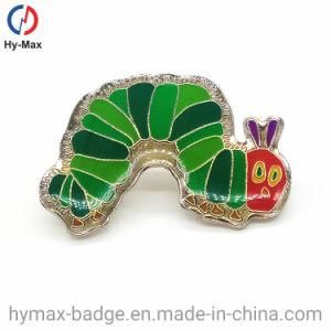 Factory Custom Cheap Flower Metal Gold Hard Enamel Pins Bts Pin Badge