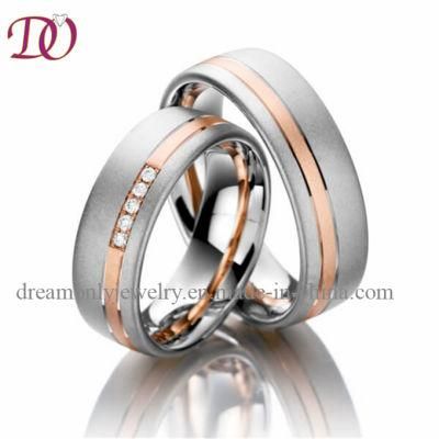 Factory High Quality CNC Jewelry Wedding Band Ring Jewelry Set