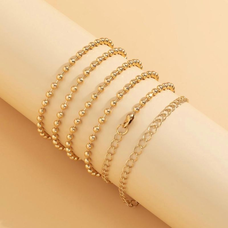 Wholesale Custom Women PVD 18K Gold Plated Stainless Steel Non Tarnish Free Waterproof Beaded Sexy Belt Belly Waist Body Chain