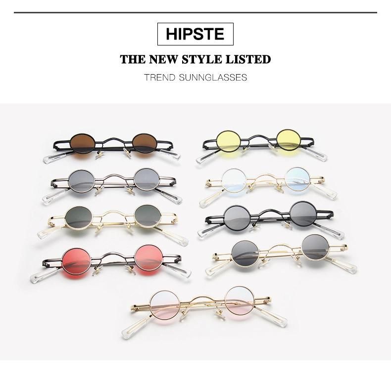 Retro Steampunk Sunglasses Small Round Sunglasses Women Men Steampunk Sunglasses