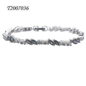 New Design Fashion Jewelry Silver Bracelet with Special Stone