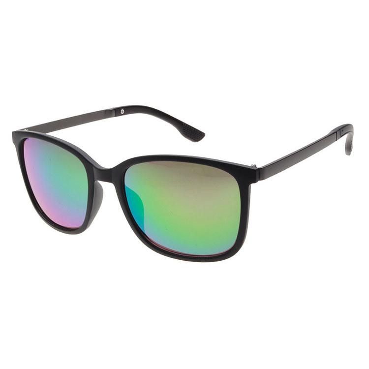 2017 Factory Directly Square Shape Fashion Women Sunglasses with Metal Temples