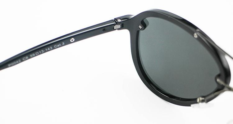2021 Flat Top Oversize Tr Frame Stock Polarized Men Sunglasses