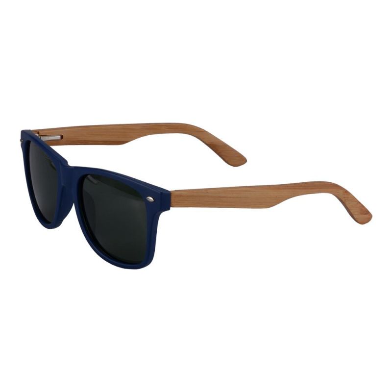 Private Label Hand Polished Fancy PC Frame with Wood Legs Sunglasses