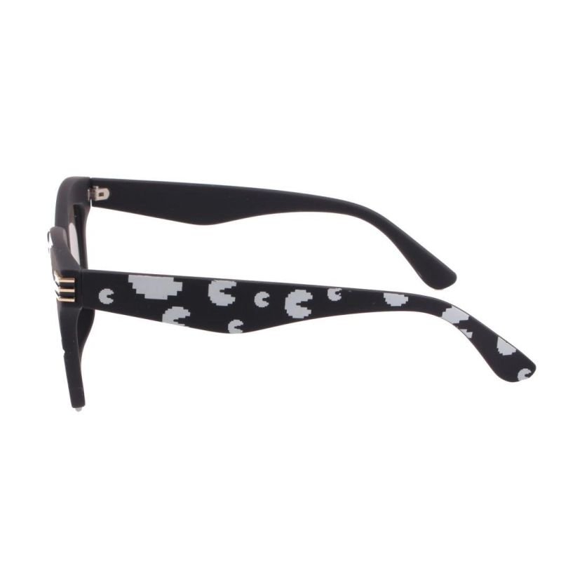 2018 Hot Selling Square Shape Sunglasses with Paper Transfer