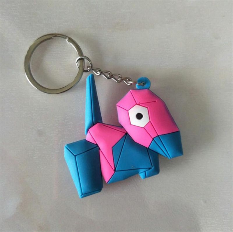 Cartoon Plastic Metal Rubber Keychains