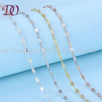 Factory Pure 925 Sterling Silver Chain Female Jewelry Necklace Distribution Chain