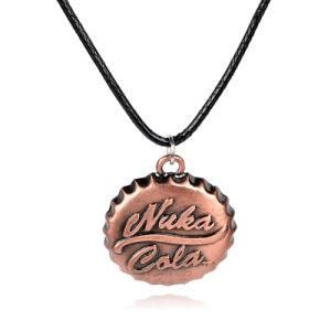 Vintage Radiation 3 Game Necklace Nuka Cola Letter Pendant Necklace