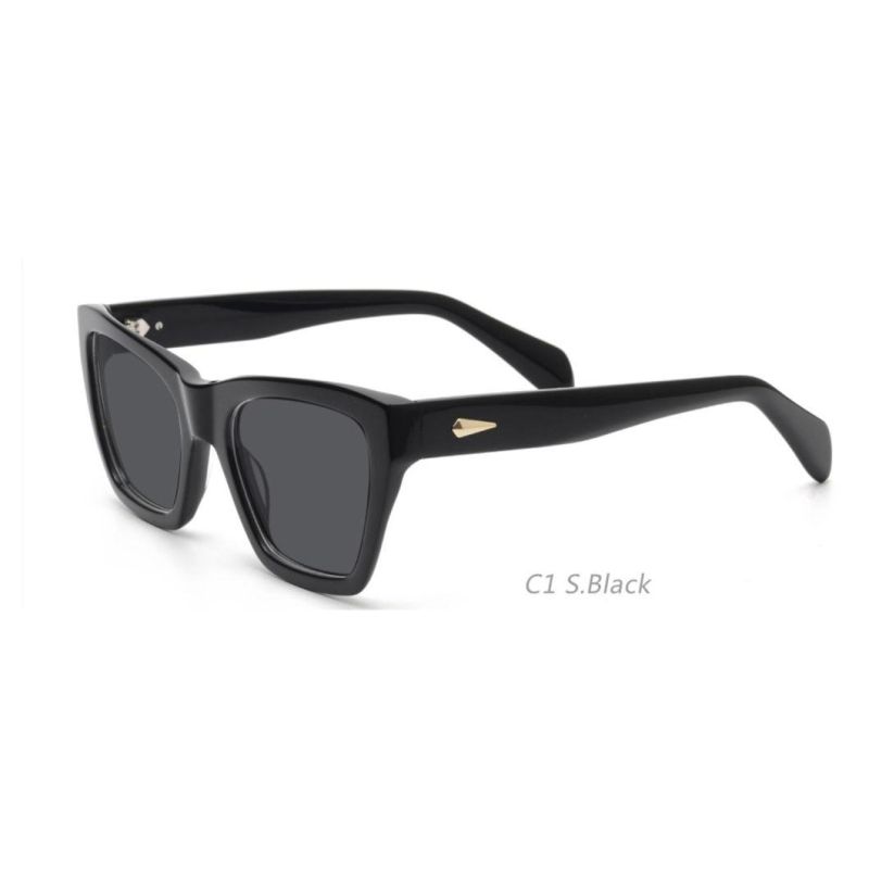 2022 High Quality Women Tac UV400 Men Acetate Polarized Sunglass