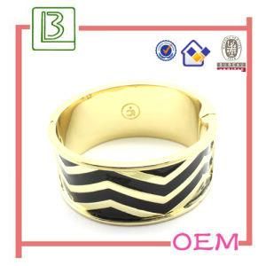 Fashion Enamel Epoxy Bangle with Logo