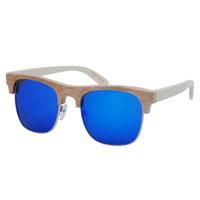 Classic Sunglasses Half Frame Bamboo Sunglasses Wooden Sunglasses 2016