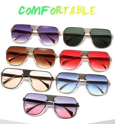 2021 Hot Sale Ready Goods Italy High Quality Custom Metal Sunglass