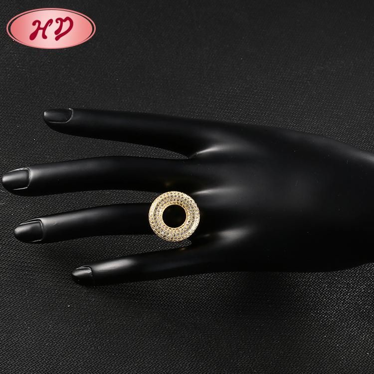 Fashion Wedding Engagement Jewelry 18K Gold Plated Silver Stainless Steel Finger Man Rings Design