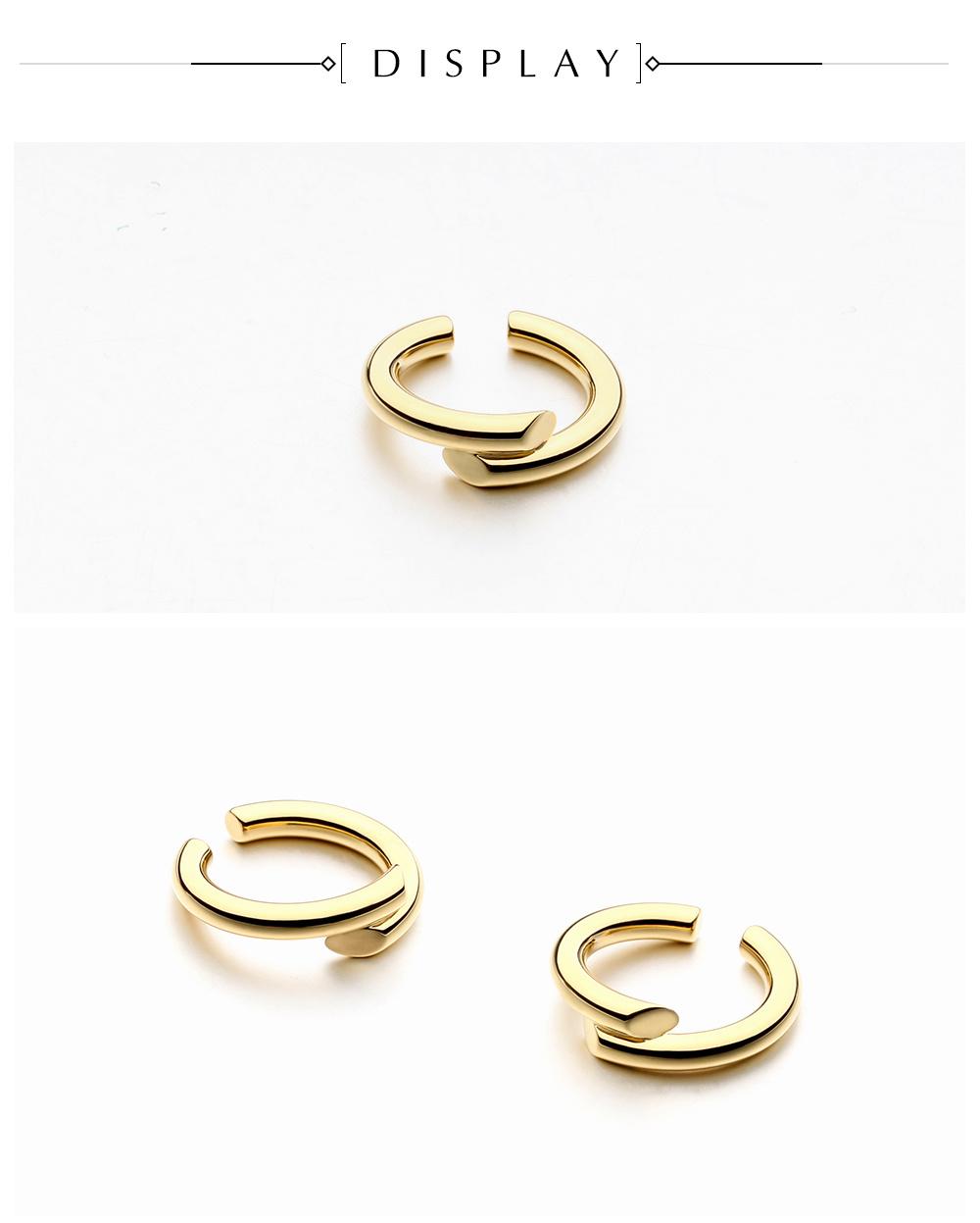 Custom Fashion Wedding Rings Comfortable Wear Copper Ring