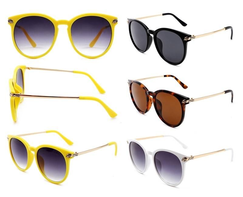 Fashion Semi-Rimless Metal Oval Women Men Driving Sunglasses 2022 Cheap Wholesale